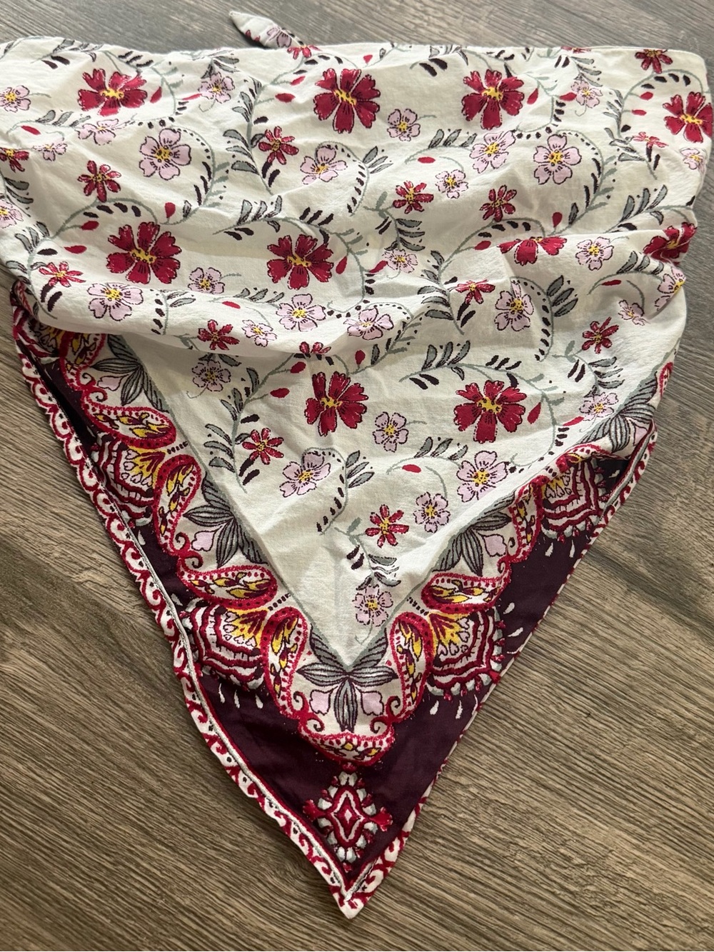 Wild Fable Tie Back Bandana Bandeau Top